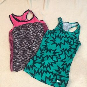 Workout tanks.